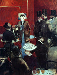  Jean-Louis Forain At the Cafe - Hand Painted Oil Painting