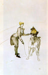  Henri De Toulouse-Lautrec The Circus: The Animal Trainer - Hand Painted Oil Painting