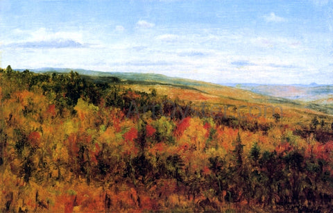  Thomas Worthington Whittredge Autumn Landscape - Hand Painted Oil Painting