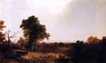  John Frederick Kensett Autumnal River Landscape - Hand Painted Oil Painting