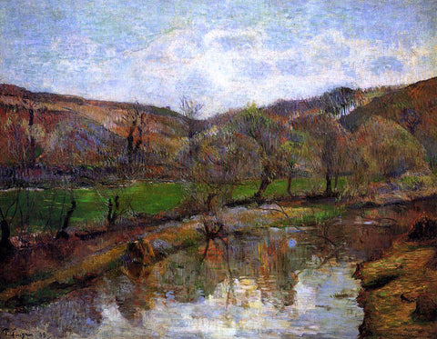  Paul Gauguin Aven Valley, Upstream of Pont-Aven - Hand Painted Oil Painting