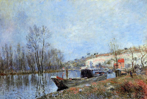  Alfred Sisley Banks of the Loing Towards Moret - Hand Painted Oil Painting
