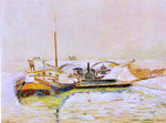  Armand Guillaumin Barge - Hand Painted Oil Painting