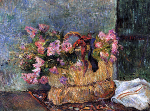  Paul Gauguin Basket of Flowers - Hand Painted Oil Painting