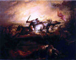  William Rimmer Battle of the Amazons - Hand Painted Oil Painting