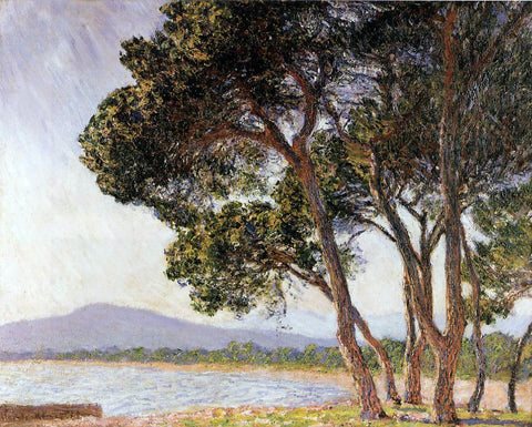  Claude Oscar Monet Beach in Juan-les-Pins - Hand Painted Oil Painting
