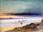  James Hamilton Beach Scene - Hand Painted Oil Painting