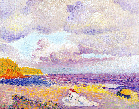  Henri Edmond Cross Before the Storm (also known as The Storm) - Hand Painted Oil Painting