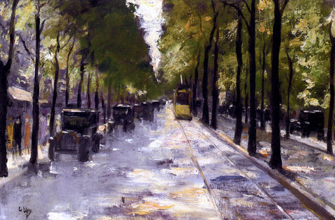  Lessur Ury Berlin Street - Hand Painted Oil Painting