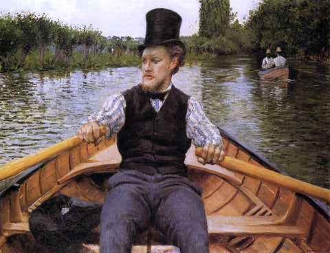  Gustave Caillebotte Boating Party - Hand Painted Oil Painting