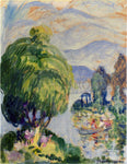  Henri Lebasque Bord de la riviere - Hand Painted Oil Painting