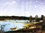  William MacLeod Bridge over Hunting Lake Near Alexandria, Virginia - Hand Painted Oil Painting