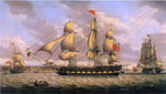  Robert Salmon British Merchantman in the River Mersey off Liverpool - Hand Painted Oil Painting