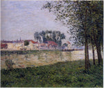  Gustave Loiseau By the Oise at Parmain - Hand Painted Oil Painting