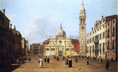  Canaletto Campo Santa Maria Formosa - Hand Painted Oil Painting