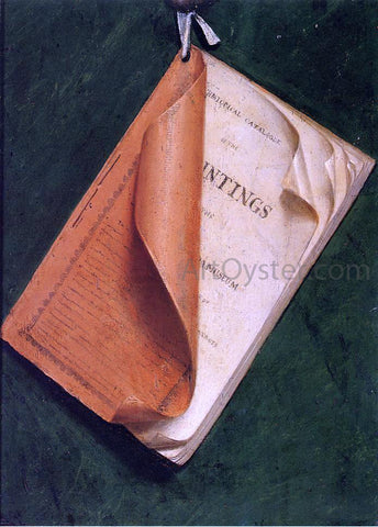  Margaretta Angelica Peale Catalogue: A Deception (after Raphaelle Peale) - Hand Painted Oil Painting