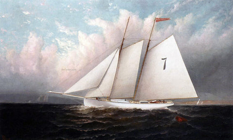  Elisha J. Taylor Baker Centennial Polot Boat #7 - Hand Painted Oil Painting