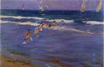  Joaquin Sorolla Y Bastida Children in the Sea - Hand Painted Oil Painting