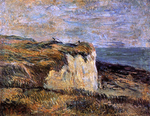  Paul Gauguin Cliff near Dieppe - Hand Painted Oil Painting