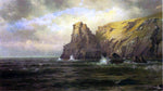  William Trost Richards Cliffs of Cornwall - Hand Painted Oil Painting