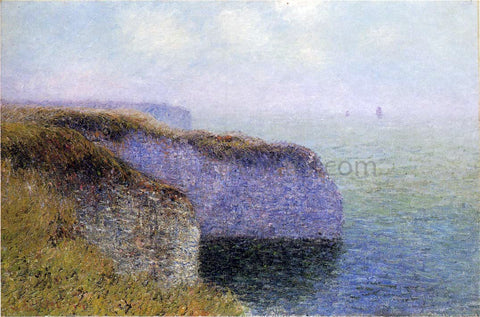  Gustave Loiseau Cliffs of Etretat - Hand Painted Oil Painting