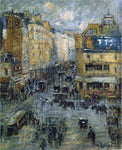  Gustave Loiseau Cligancourt Street in Paris - Hand Painted Oil Painting
