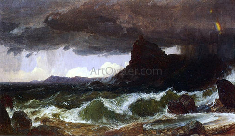  Jasper Francis Cropsey Coast of Dorset - Hand Painted Oil Painting