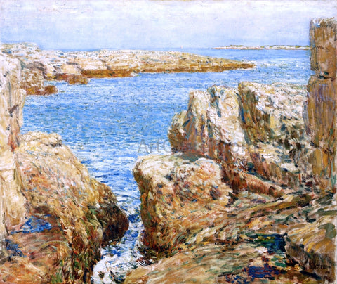  Frederick Childe Hassam A Coast Scene, Isles of Shoals - Hand Painted Oil Painting