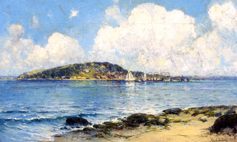  Julian Onderdonk Coastal Scene - Hand Painted Oil Painting