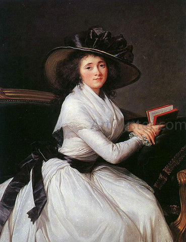  Elisabeth Louise Vigee-Le Brun Comtesse de la Chatre - Hand Painted Oil Painting