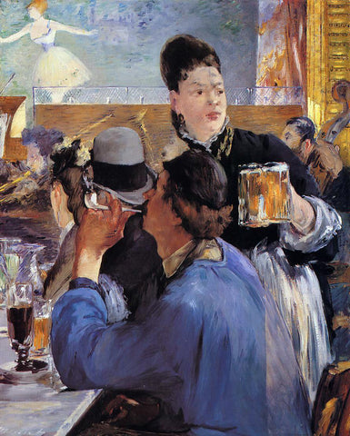  Edouard Manet Corner in a Cafe-Concert - Hand Painted Oil Painting
