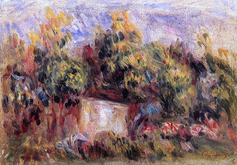  Pierre Auguste Renoir Cottage near Collettes - Hand Painted Oil Painting