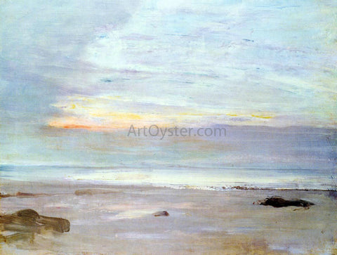  James McNeill Whistler Crepuscule in Opal: Trouville - Hand Painted Oil Painting