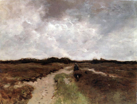  Anton Mauve Crossing the Heath - Hand Painted Oil Painting