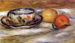  Pierre Auguste Renoir Cup, Lemon and Tomato - Hand Painted Oil Painting