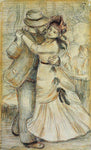  Pierre Auguste Renoir Dance in the Country - Hand Painted Oil Painting