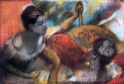  Edgar Degas Dancers in a Box - Hand Painted Oil Painting