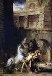  Gustave Moreau Diomedes Devoured by His Horses - Hand Painted Oil Painting