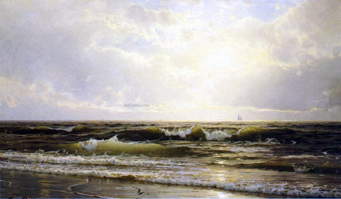  William Trost Richards Distant Sails at Dusk - Hand Painted Oil Painting