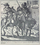  Jacques Lagniet Don Quixote and Sancho Pansa - Hand Painted Oil Painting