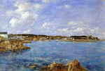  Eugene-Louis Boudin Douarnenez, the Bay, View of I'Ile Tristan (also known as tristan) - Hand Painted Oil Painting