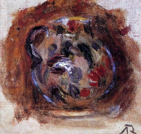  Pierre Auguste Renoir Earthenware Jug - Hand Painted Oil Painting