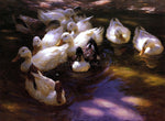  Alexander Koester Eleven Ducks in the Morning Sun - Hand Painted Oil Painting