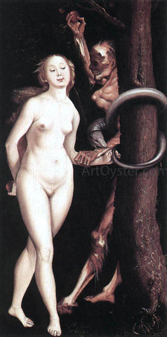  Hans Baldung Eve, the Serpent, and Death - Hand Painted Oil Painting
