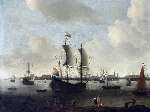  Hendrik Van Minderhout Extensive View of a City - Hand Painted Oil Painting