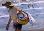  Joaquin Sorolla Y Bastida A Fisherman in Valencia - Hand Painted Oil Painting