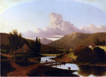 Walter Mason Oddie Fishing at a River's Bend - Hand Painted Oil Painting