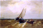  William Bradford A Fishing Boat in the Bay of Fundy - Hand Painted Oil Painting