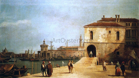 Canaletto Fonteghetto della Farina - Hand Painted Oil Painting