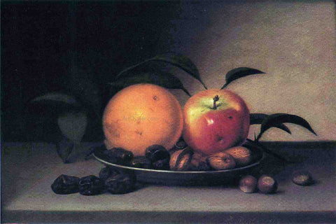  Raphaelle Peale Fruits and Nuts in a Dish - Hand Painted Oil Painting